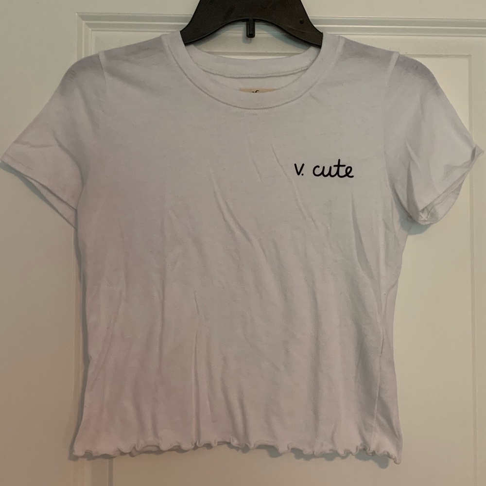 Hollister v. cute crop top